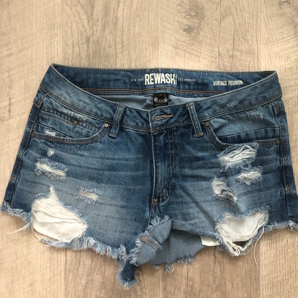 Rewash Jean shorts